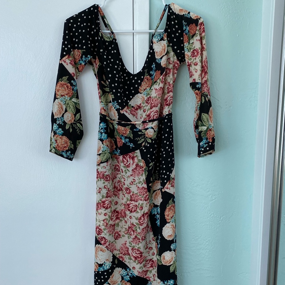 Dress cut out shoulders